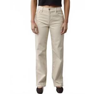 AE Long Stretch High-Waisted Stovepipe Jean American Eagle NWT Ecru Denim 14L